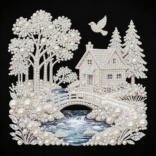 Winter snow landscape - 12, x