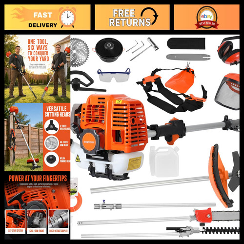 52cc gas weed - 52cc, 6-in-1