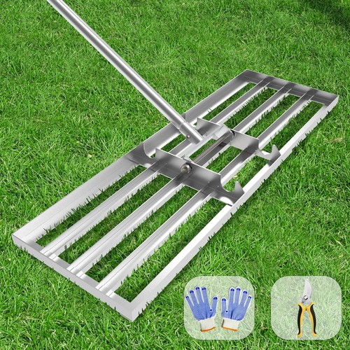 Lawn leveling rake - x,