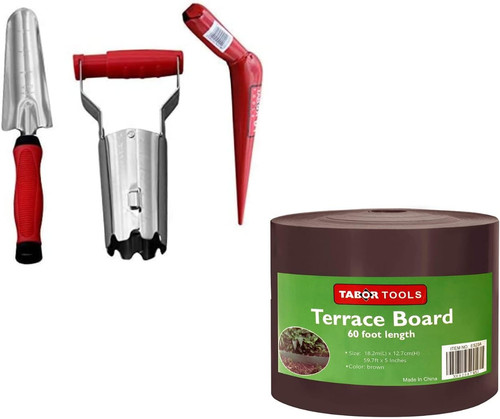 Piece garden tool - set, with