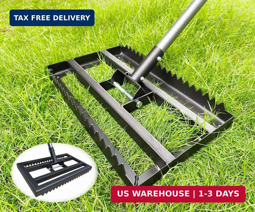 Lawn leveling rake heavy - lawn,