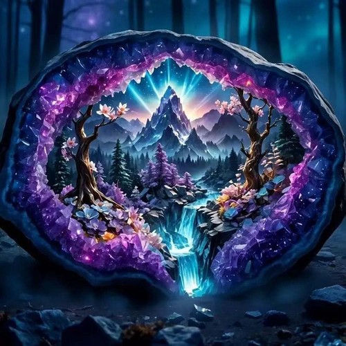 Beginner friendly diamond art - diamond,