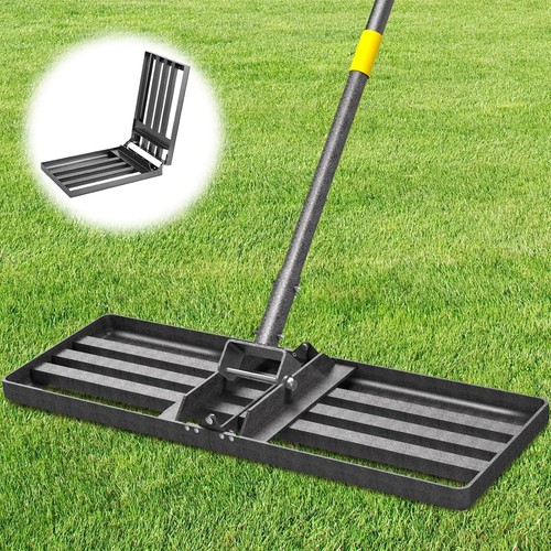 Lawn leveling rake - rake, inch