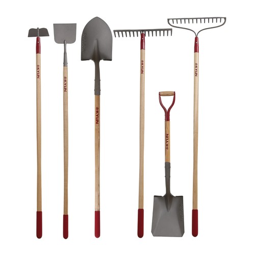 Piece long ash handle - 6-piece,
