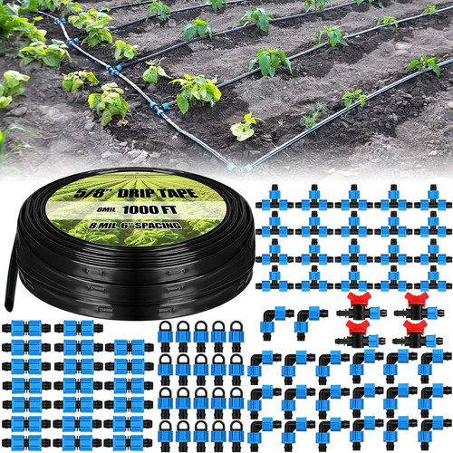 1000 inch drip tape - ft,