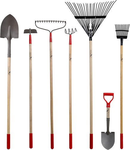 Piece long handle garden - 7-piece,