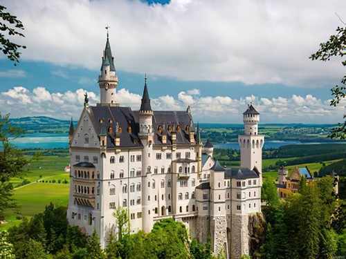 Castle diy diamond painting - castle,
