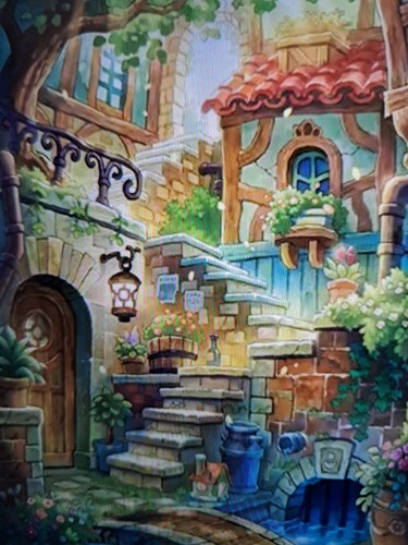 Printed cross stitch beautiful - stitch,