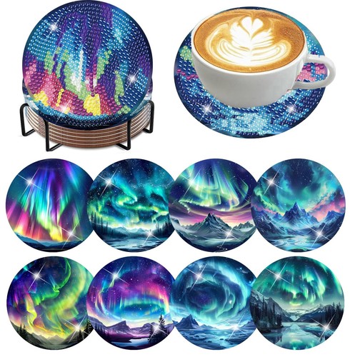 Pcs aurora diamond art - diamond,