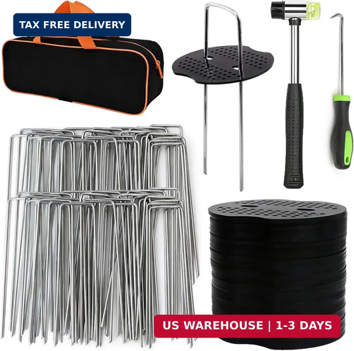202pcs garden stake staple - stake,